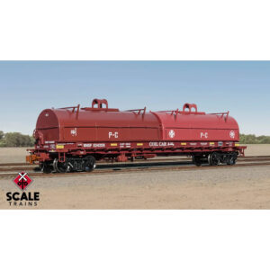Scale Trains HO Rivet Counter Thrall 48' 2-Hood Coil Car BNSF "Mismatch Hoods ATSF & MP"