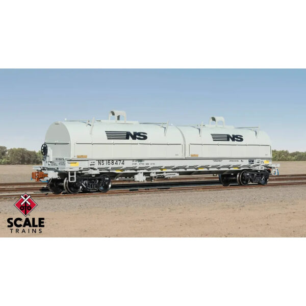 Scale Trains HO Rivet Counter Thrall 48' 2-Hood Coil Car Norfolk Southern "Large Logo"