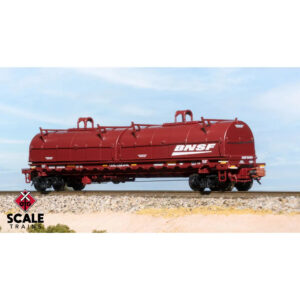 Scale Trains N Rivet Counter Thrall 48' 2-Hood Coil Steel Car BNSF "Single Wedge"