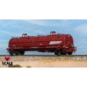 Scale Trains N Rivet Counter Thrall 48' 2-Hood Coil Steel Car BNSF "Circle Cross Body, Single Wedge"