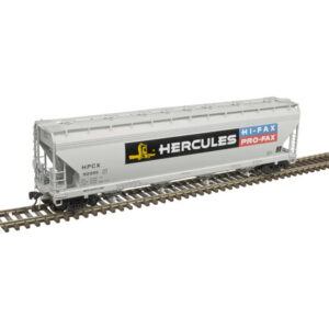 Atlas HO ACF 5250 Plastics Covered Hopper Hercules Pro-Fax "HPCX"