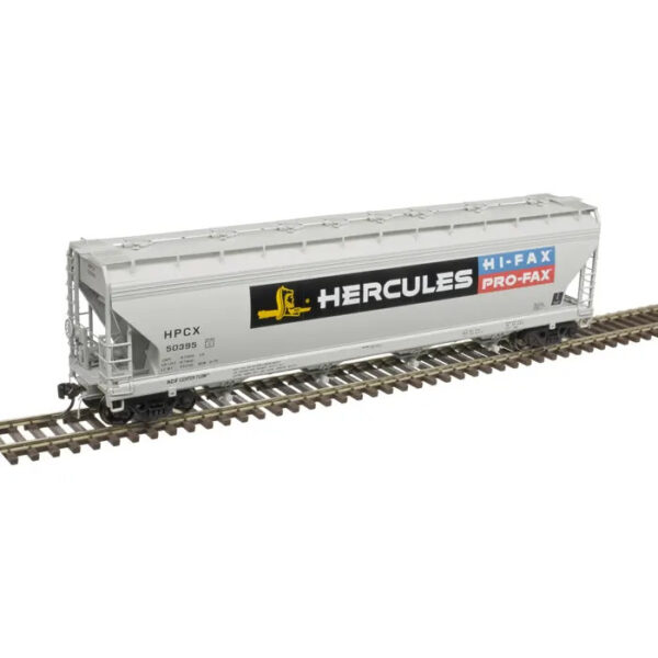 Atlas HO ACF 5250 Plastics Covered Hopper Hercules Pro-Fax "HPCX"