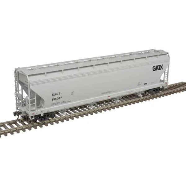 Atlas HO ACF 5250 Plastics Covered Hopper GATX "GACX"
