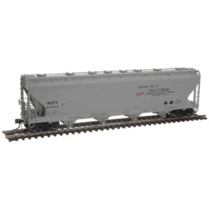 Atlas HO ACF 5250 Plastics Covered Hopper Cosden Chemical "Big Springs, TX"