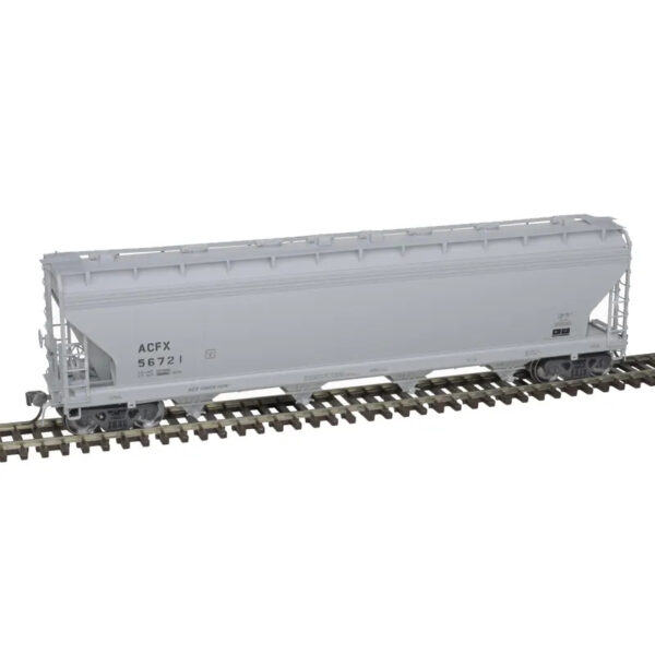 Atlas HO ACF 5250 Plastics Covered Hopper ACFX