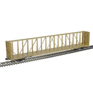 Atlas HO 73' Centerbeam Trailer Train "Speed Logo, Conzicuity Stripes"
