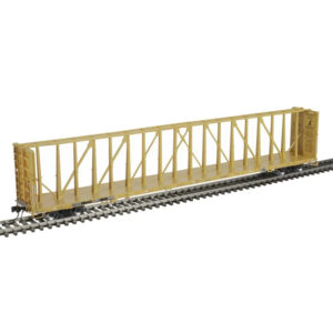 Atlas HO 73' Centerbeam Trailer Train "Patched with Red Logo"