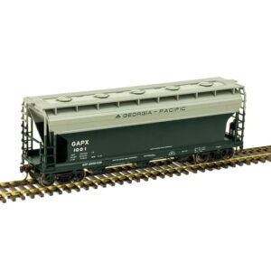 Atlas HO Trainman ACF 3560 Covered Hopper Georgia Pacific "GAPX"