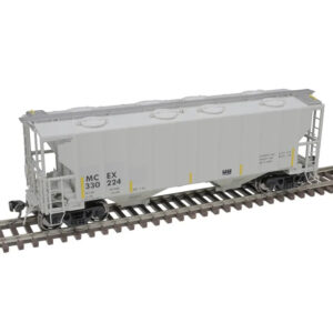 Atlas HO Portec 3000 Covered Hopper Midwest Railcar "MCEX"