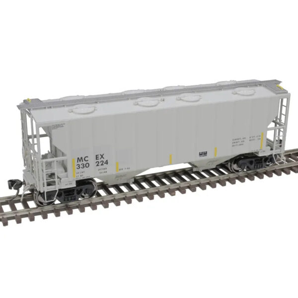Atlas HO Portec 3000 Covered Hopper Midwest Railcar "MCEX"