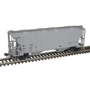 Atlas HO Portec 3000 Covered Hopper Milwaukee Road