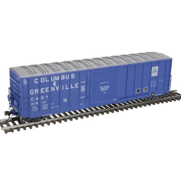 Atlas HO 50' CNCF 5000 Box Car Columbus & Greenville "CAGY"