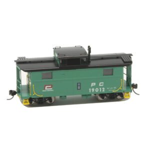 Bowser HO N5 Caboose Penn Central "Red P"