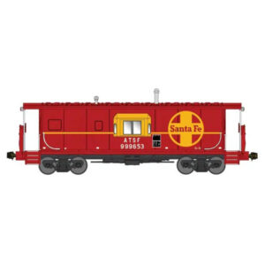 Bluford Shops N International Car Company Half Bay Window Caboose Santa Fe