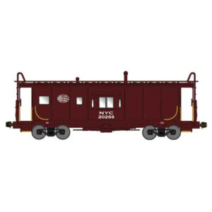 Bluford Shops N International Car Company Half Bay Window Caboose New York Central "Oxide Red"