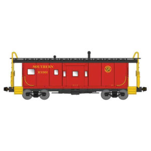 Bluford Shops N International Car Company Bay Window Caboose Phase 1 Southern "Roman Lettering"