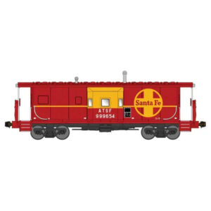 Bluford Shops N International Car Company Bay Window Caboose Phase 1 Santa Fe