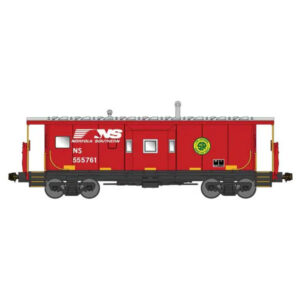 Bluford Shops N International Car Company Bay Window Caboose Phase 1 Norfolk Southern "Southern Heritage"