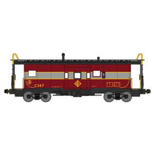 Bluford Shops N International Car Company Bay Window Caboose Phase 1 Erie Lackawanna