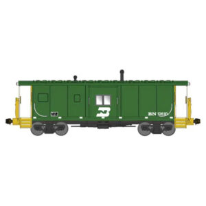 Bluford Shops N International Car Company Bay Window Caboose Phase 4 BNSF "ex BN"