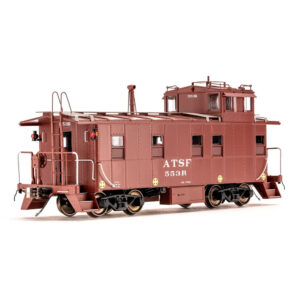 Class One Model Works HO ATSF Peaked Roof Caboose Santa Fe "500s - Radio"
