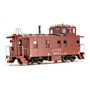 Class One Model Works HO ATSF Peaked Roof Caboose Santa Fe "2200s - Radio"