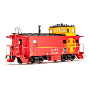 Class One Model Works HO ATSF Peaked Roof Caboose Santa Fe "CE-3 - Mid-Life"