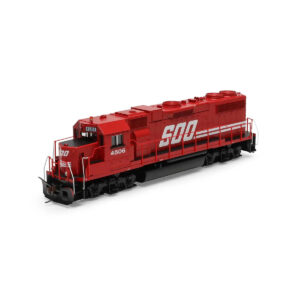 Athearn HO GP38-2 Soo Line "Red" w/ Speaker