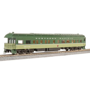 Broadway Limited HO Heavyweight Business Car Observation Northern Pacific "Green River, Loewy"
