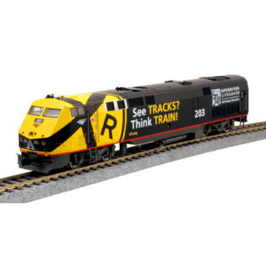Kato HO P42 Amtrak "Operation Life Saver" w/ DCC & Sound #203