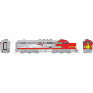 Rapido HO Alco PA-1 Santa Fe "Repowered" w/ DCC & Sound