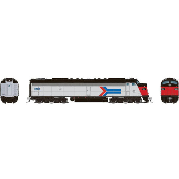 Rapido HO E8A with HEP Amtrak "Phase I" w/ DCC & Sound