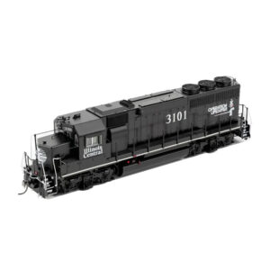 Rapido HO GP40 Illinois Central w/ DCC & Sound