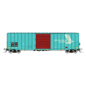 Rapido HO 50' PC&F 5241 Box Car East Erie Commerical "ex Berlin Mills, Brown Door"