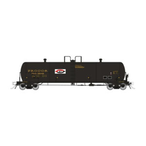 Rapido HO Procor 20,000 Gallon Tank Car Procor "PROX, Patched Split P"