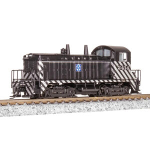 Broadway Limited Paragon 4 N NW2 Santa Fe "Zebra Stripes" w/ DCC & Sound