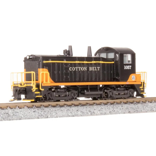 Broadway Limited Paragon 4 N SW7 Cotton Belt "Black & Orange" w/ DCC & Sound