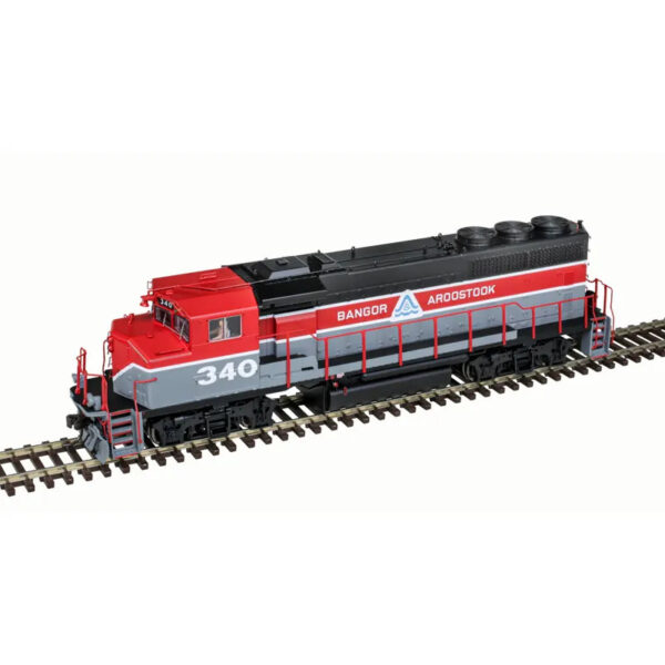 Atlas HO GP40-2W Bangor & Aroostook w/ Speaker