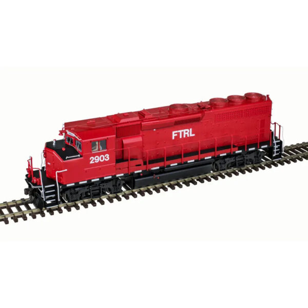 Atlas HO GP40-2W Foster Townsend Rail Logistics "FTRL" w/ Speaker