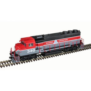 Atlas HO GP40-2W Bangor & Aroostook w/ DCC & Sound