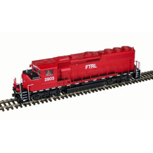 Atlas HO GP40-2W Foster Townsend Rail Logistics "FTRL" w/ DCC & Sound
