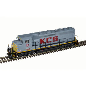 Atlas HO GP40-2W Kansas City Southern w/ DCC & Sound