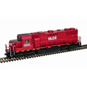 Atlas HO Trainman GP38-2 Helm Leasing "HLCX" w/ DCC & Sound