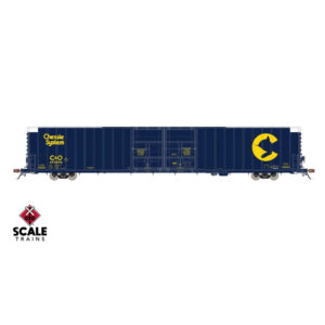 Scale Trains HO Rivet Counter 86' Thrall Box Car Chessie System "C&O"