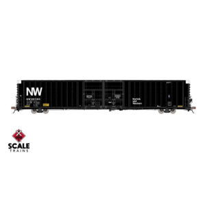 Scale Trains HO Rivet Counter 86' Thrall Box Car Norfolk Western