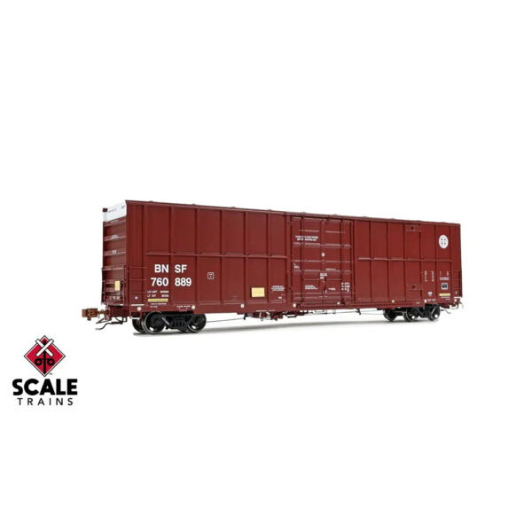 Scale Trains HO Rivet Counter 60' Trinity 7500 High Cube Box Car BNSF