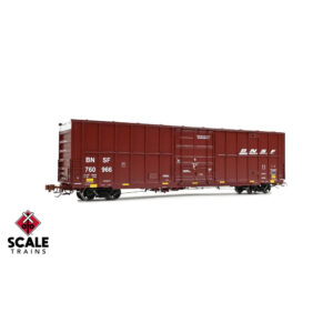 Scale Trains HO Rivet Counter 60' Trinity 7500 High Cube Box Car BNSF "Wedge"