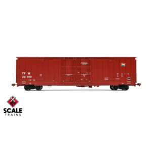 Scale Trains HO Operator 60' Trinity 7500 High Cube Box Car Transportación Ferroviaria Mexicana "TFM"