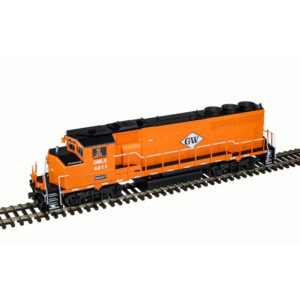 Atlas HO GP40-2W Great Western "Omnitrax, Orange" w/ DCC & Sound #4011