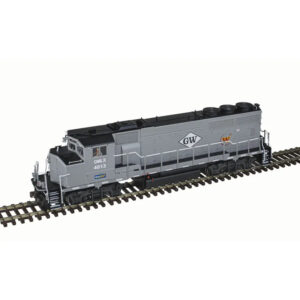 Atlas HO GP40-2W Great Western "Omnitrax, Gray" w/ DCC & Sound #4013